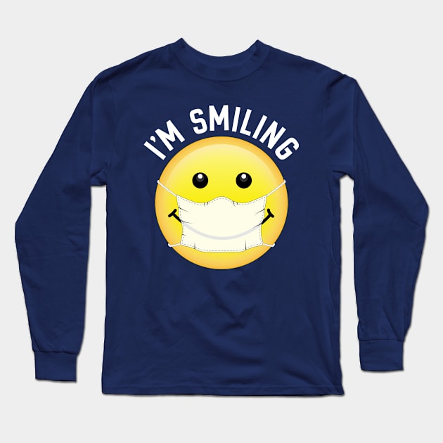 I'm Smiling Long Sleeve T-Shirt by zealology